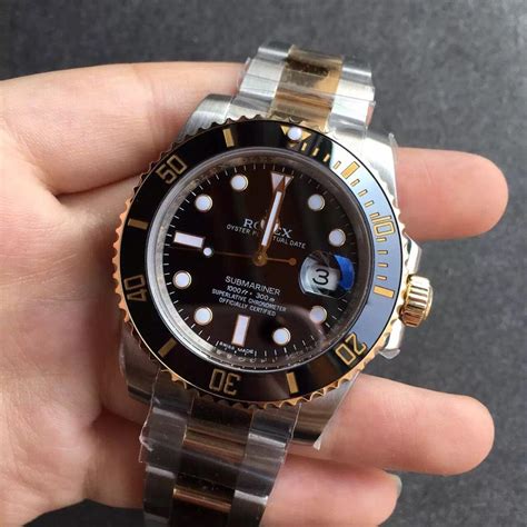 rolex submariner 2 toned replica 129|rolex submariner equivalent.